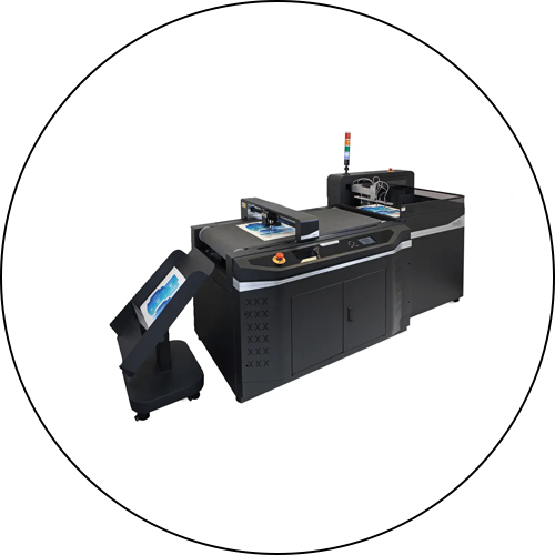 Trilon Graphics machine in black color